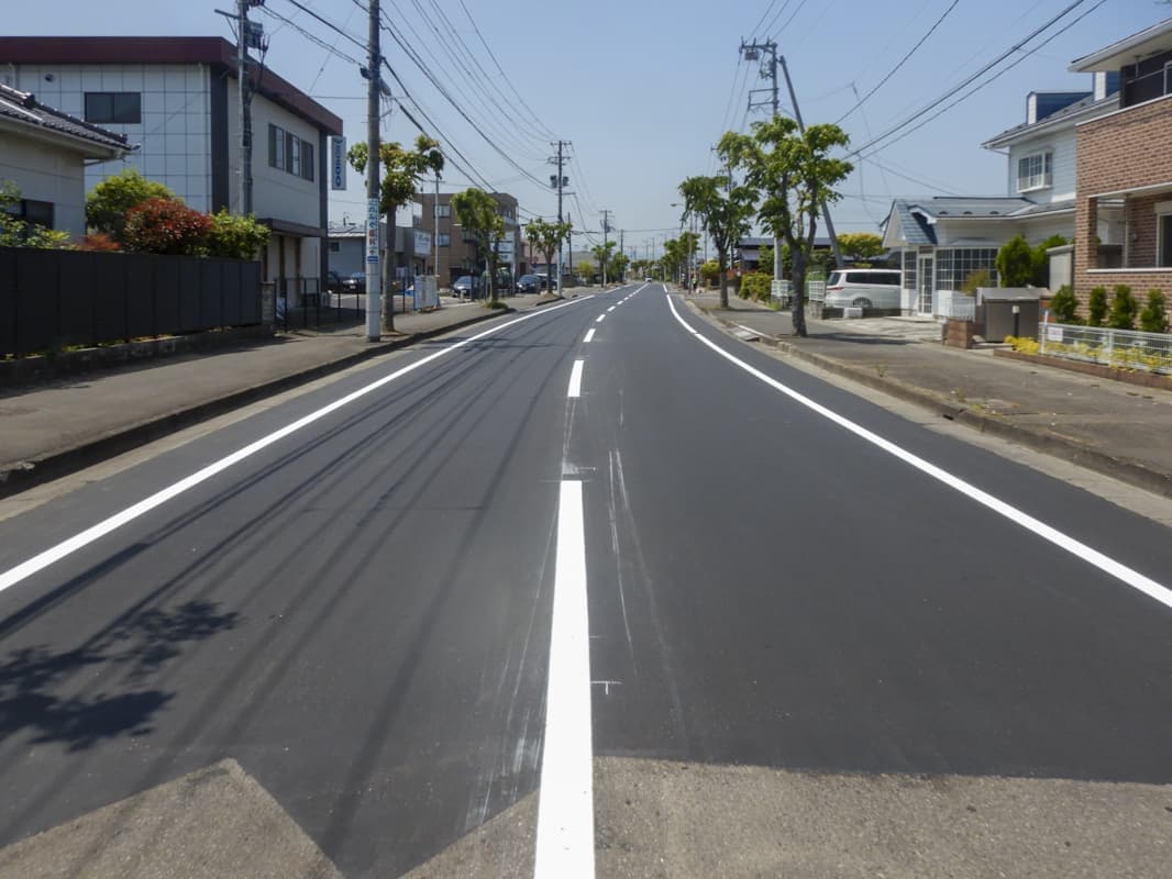 舗装修繕工事(町道吉岡吉田線)